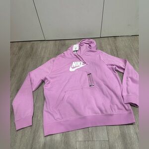 Nike Lavender Hoodie with Logo